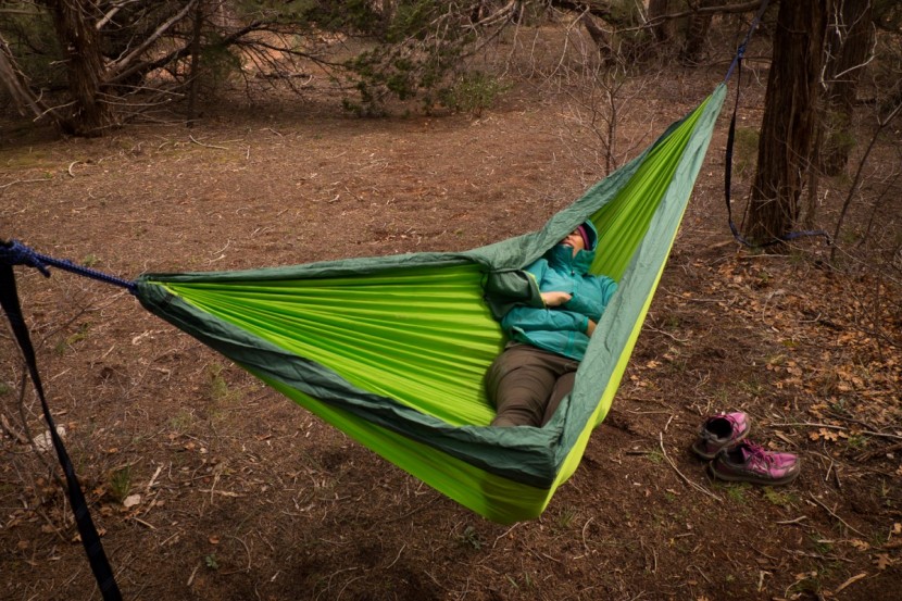 kootek portable - getting on the diagonal sometimes means the excess fabric drapes on...