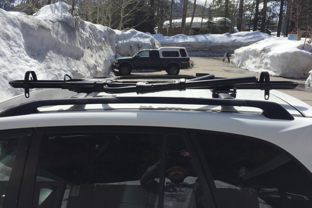 bike rack - most roof racks are left on your vehicle for an extended period.