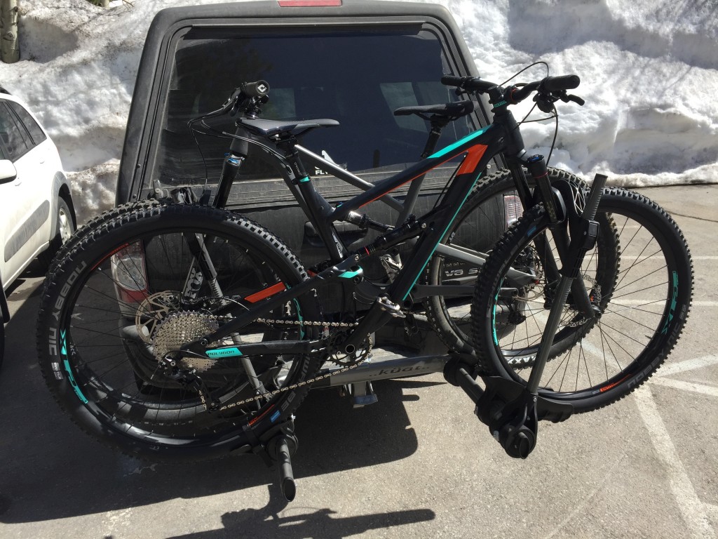bike rack - hitch mount racks with wheel trays are among the most user-friendly...