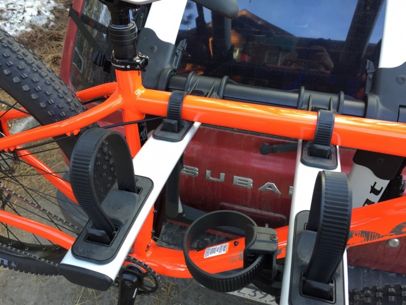 kuat highline - the highline works best with traditionally shaped bicycle frames due...