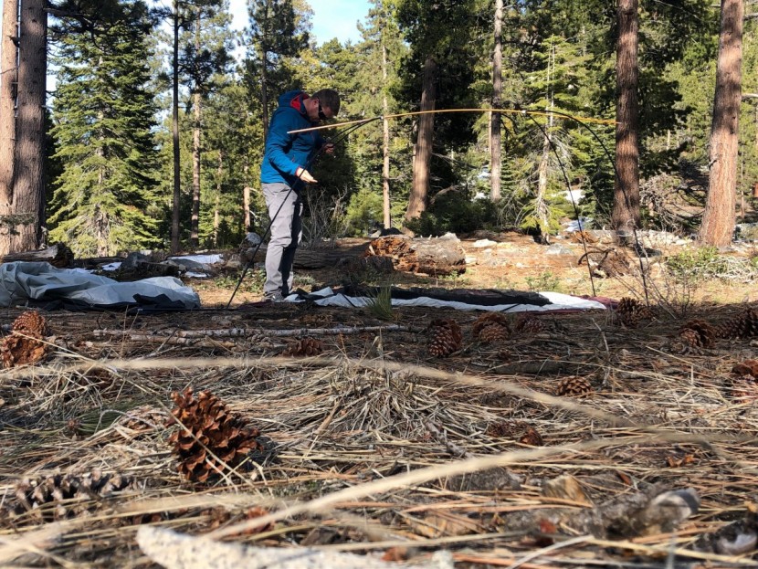 rei co-op half dome 4 plus - while the poles setup may look complicated, it's still just a...