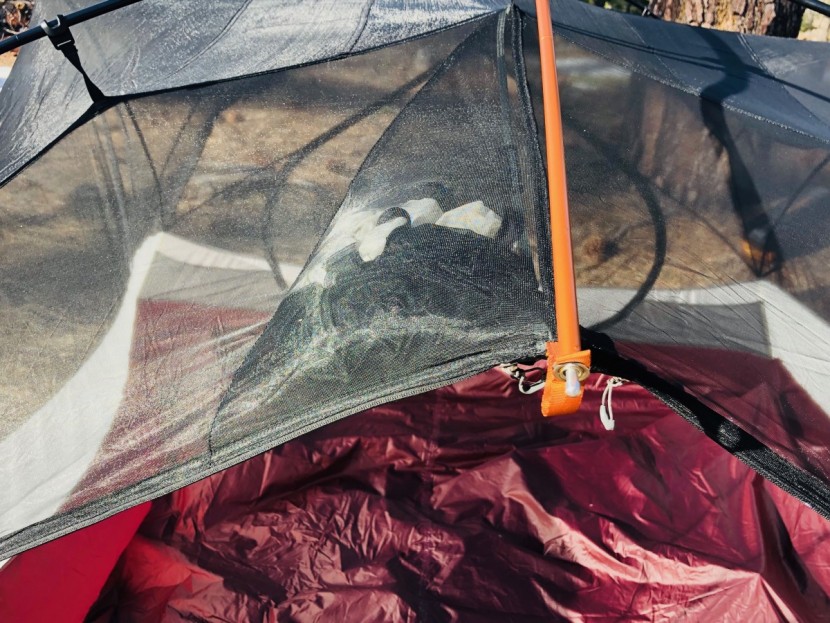 rei co-op half dome 4 plus - the dual zippers meet at the top of the door, which can then be...