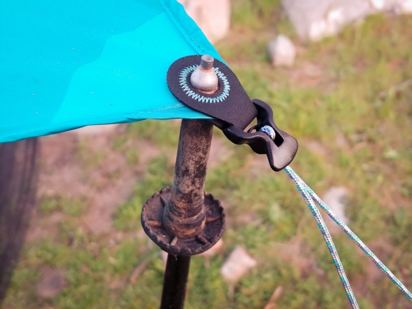 sea to summit pro double - the durable trekking pole hole, integrated tensioners, and included...