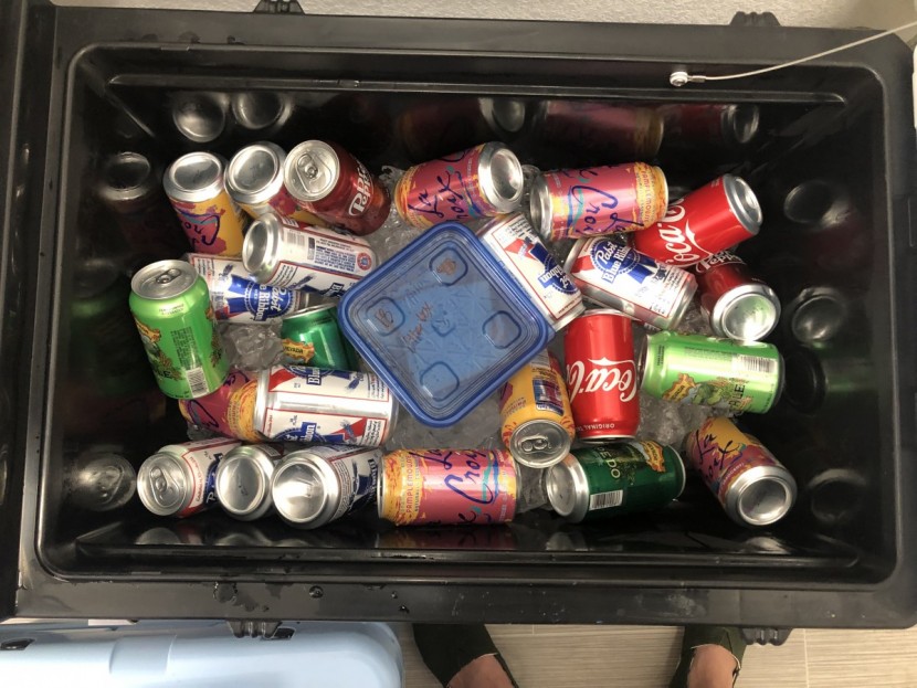 igloo trailmate marine - all loaded up and ready for insulation testing.