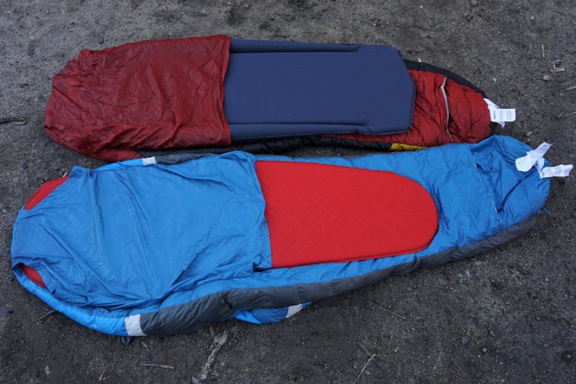 sierra designs cloud 20 - the sierra designs sleeping bags we tried feature a fabric sleeve to...