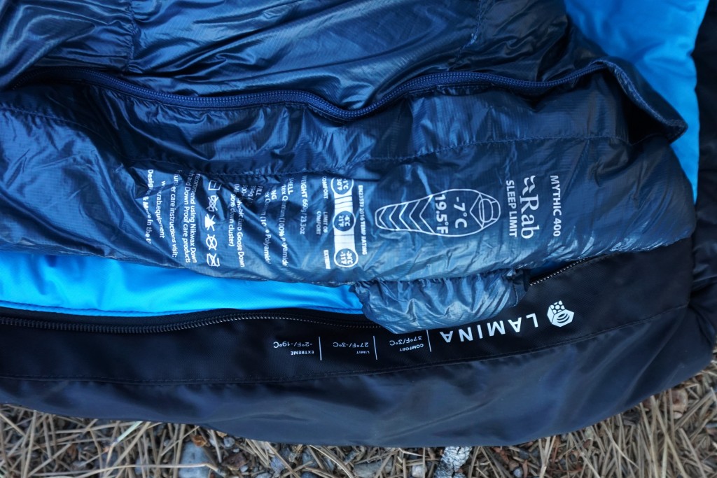 backpacking sleeping bag - most users are likely the find the 30-denier fabric on the mountain...