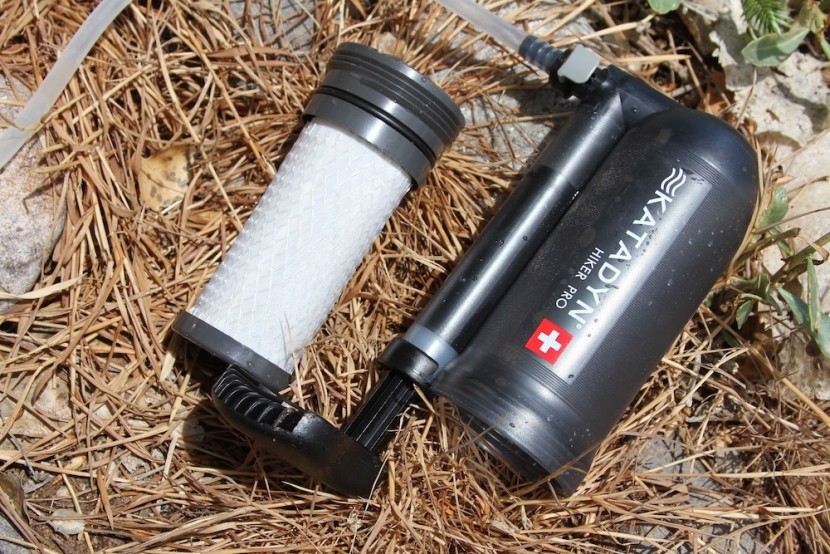 katadyn hiker pro - the filter is easy to maintain and can rid water of bacteria...