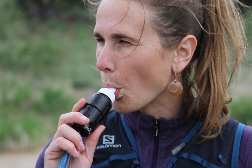 sawyer micro squeeze - in-line, it&#039;s pretty hard to drink from. it&#039;s probably a function we...