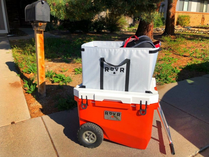 cooler - bring it all along with your handy dandy rovr rollr.