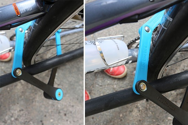 seatylock foldylock compact - up close and personal with the foldycompact: the joints allow you to...