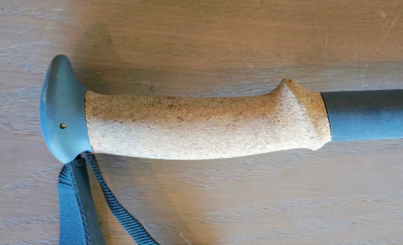 this black diamond pole grip is subtly curved to better, more...