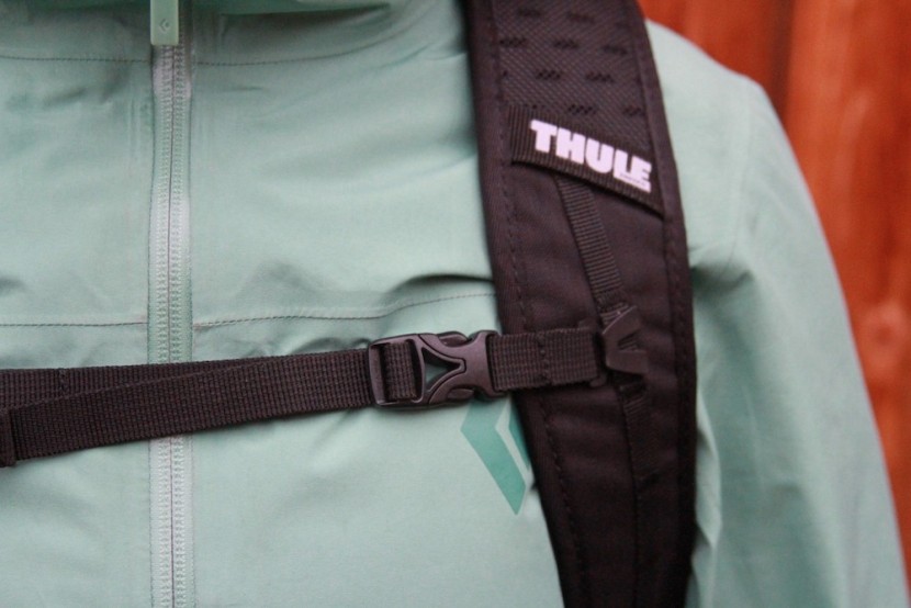 thule pack &#039;n pedal commuter - the straps are thin, breathable, and comfortable. we also appreciate...