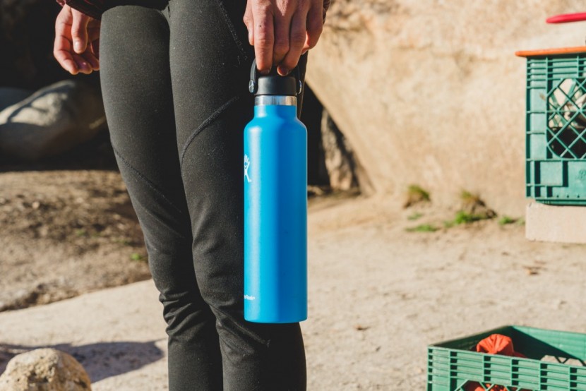 hydro flask standard mouth - the hydro flask standard feels light and portable, even though it is...