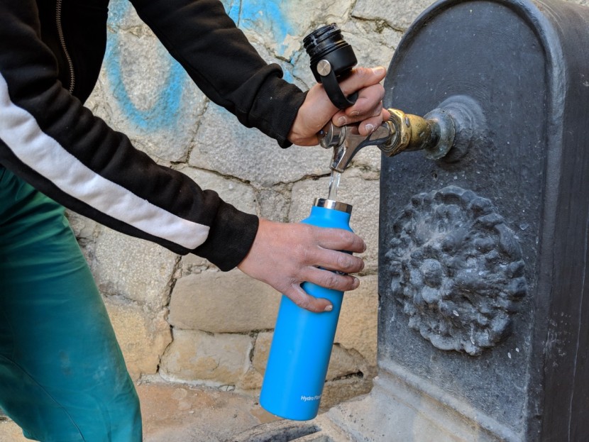 hydro flask standard mouth - the narrow mouth of the hydro flask is great for drinking cool...