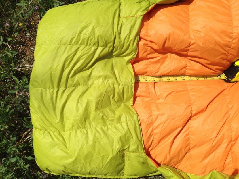 exped hyperquilt 36 - the exped hyperquilt has the shallowest footbox of any of the...