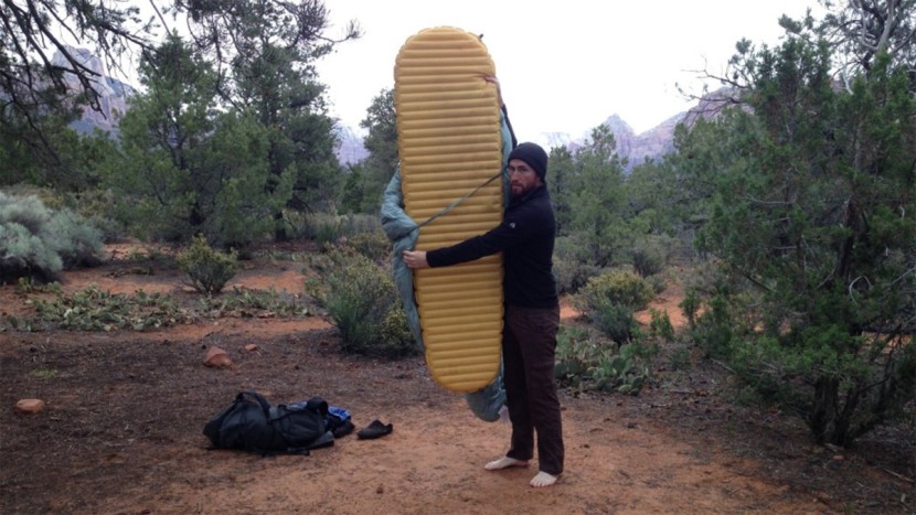 therm-a-rest vesper 32 - the therm-a-rest vesper has two different places where the...