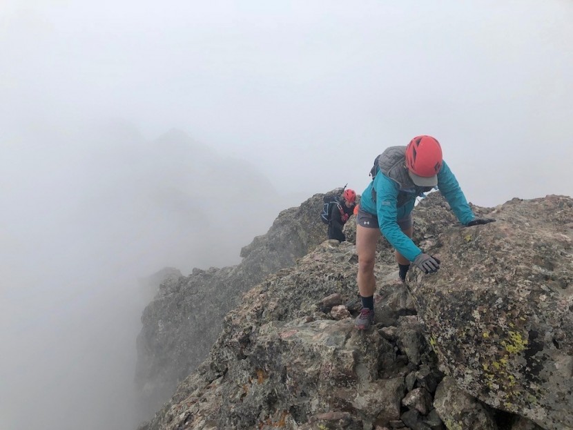 hydrapak shape-shift reservoir - summiting a peak with the lightweight hydrapak in tow made climbing...