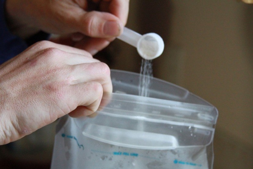 hydration bladder - adding a sugary substance? be sure your bladder is easy to clean out!