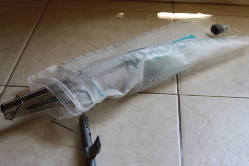 hydrapak shape-shift reservoir - if you don't feel like doing all those extra steps, simply let it...