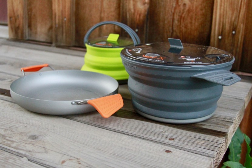 Sea to Summit XSET 33 2ピースセット Used X SET: Collapsible X-Bowl & X-Mug in Pouch | Sea to Summit