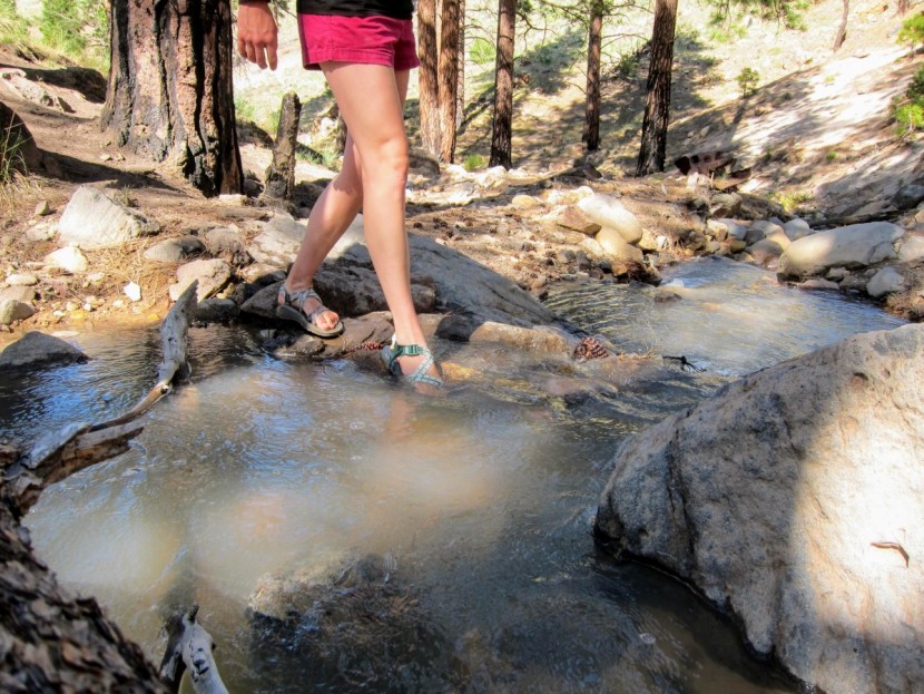 chaco z/volv x2 for women - testing the traction of the chaco z/volv x2 (front foot)...