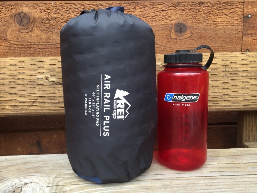 rei co-op airrail plus for women - the airrail has a decent packed size for its warmth.