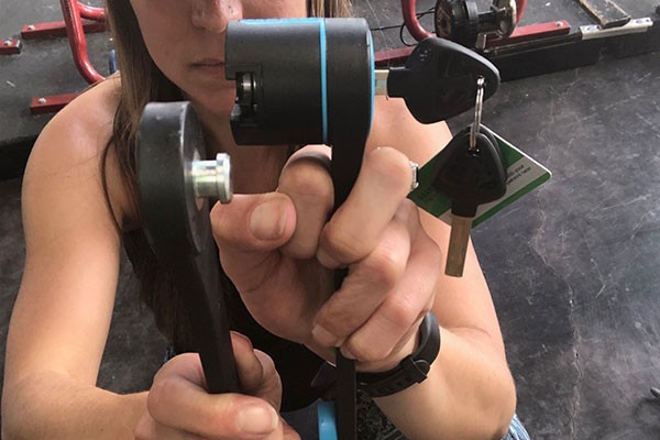 the locking mechanism is smooth and easy to use. however, you do...