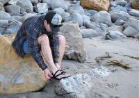 We constantly adjusted and reassessed each pair of sandals...