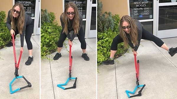 bike lock - don&#039;t say we didn&#039;t try: our testers put their whole being into...