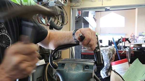 bike lock - we smashed, chiseled, grinded and sliced every lock to find out...