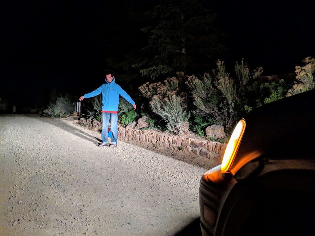 wind breaker jacket - this jacket does have reflective highlights on its pull tabs and on...