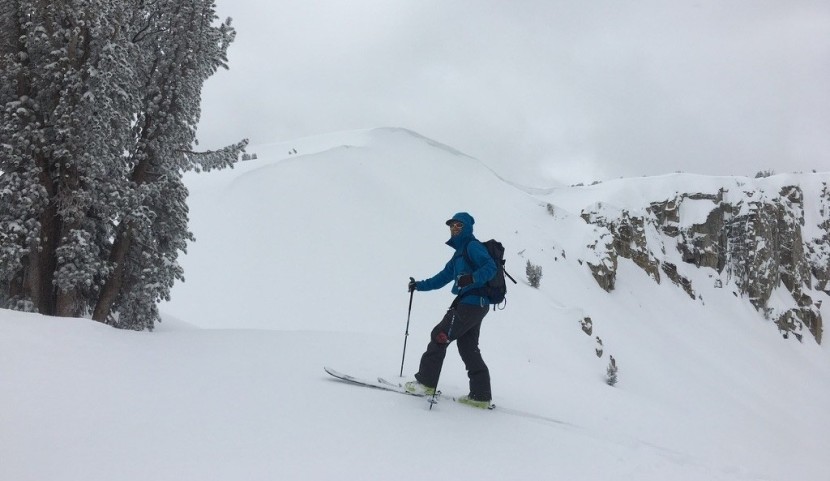 patagonia galvanized - under snowy skies, we felt warm and dry behind the enclosure of the...