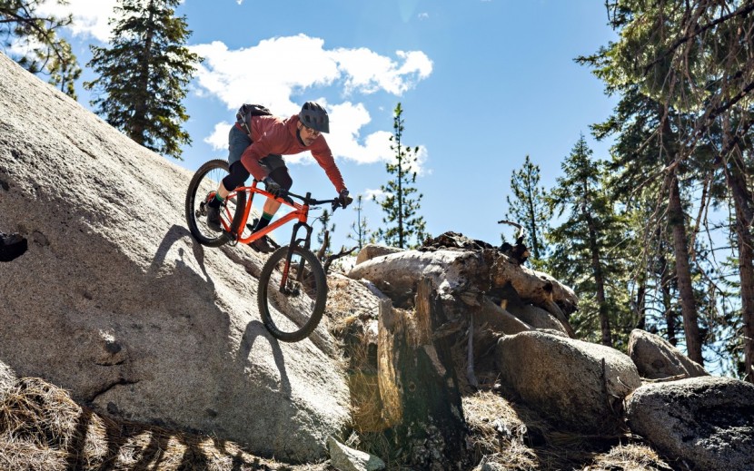 salsa timberjack nx eagle 27.5+ - the timberjack can get rad but is limited by its geometry and fork...