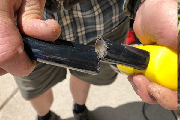 the new york fahgettaboudit is seriously burly. it takes two...