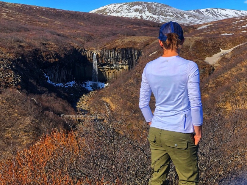 prana eileen long sleeve - seeing the sights in the prana eileen.
