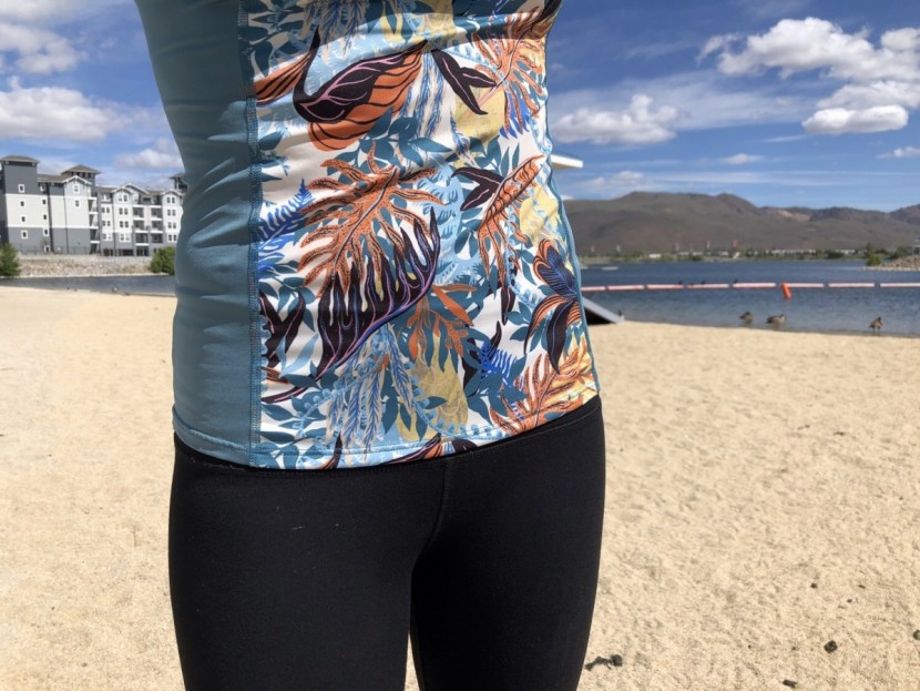 patagonia micro swell for women - this rash guard isn&#039;t quite as tight-fitting as most, which makes it...