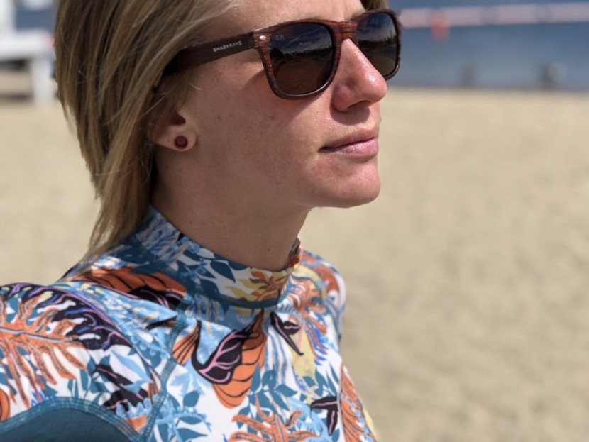 patagonia micro swell for women - this isn&#039;t our favorite rash guard, but it does a decent job...