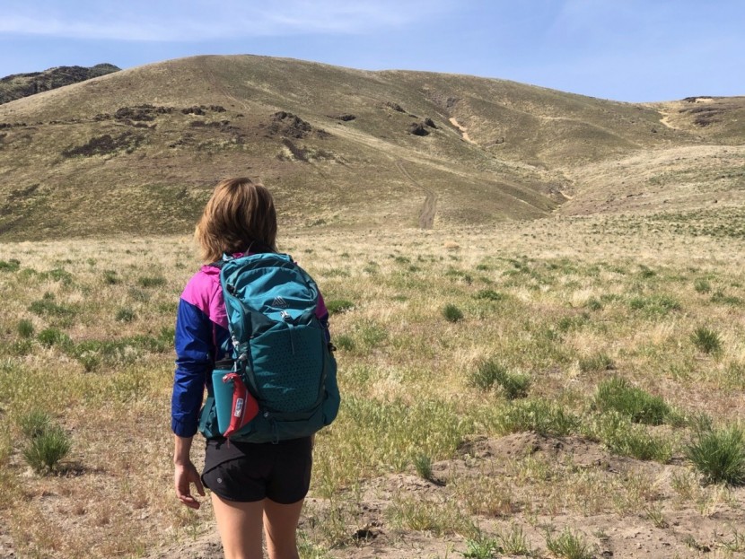 nike windrunner woven for women - not our top choice for backpacking, but a short hike on a crisp day...