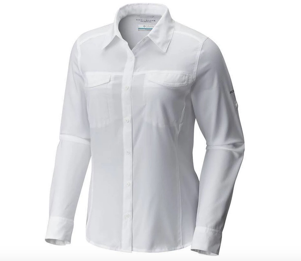 Columbia Silver Ridge Utility Grey Women's Long Sleeve T-Shirt