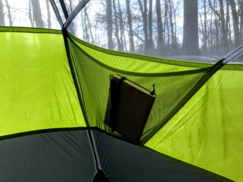 nemo dagger 2 - the storage pockets are sufficiently large for most uses.