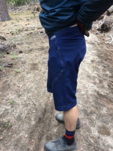 100% airmatic - these shorts look clean and fit well.