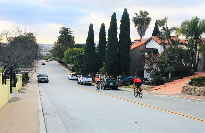 gore wear c5 bib - descending down into a valley is when you really notice how...
