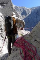 High up in rough rock with a big objective, the Creek 20 is a great...