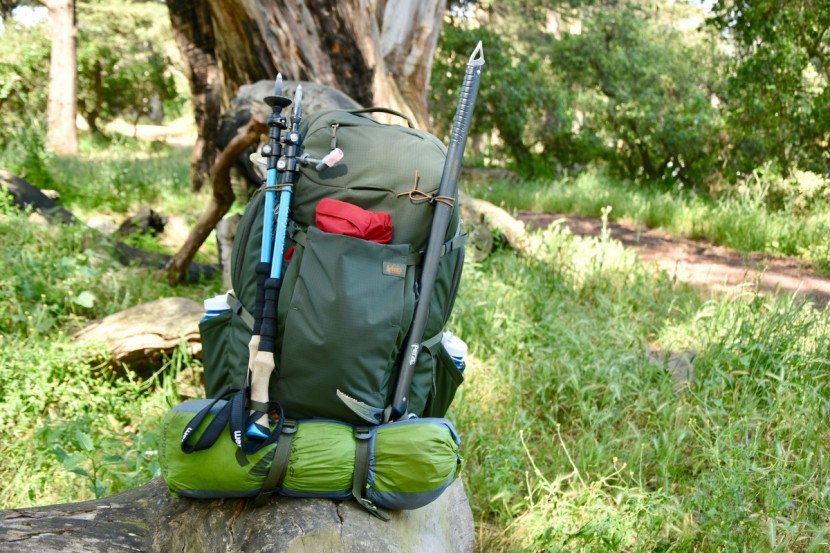 rei co-op ruckpack 65 - the pack is loaded with features designed for backpacking, including...