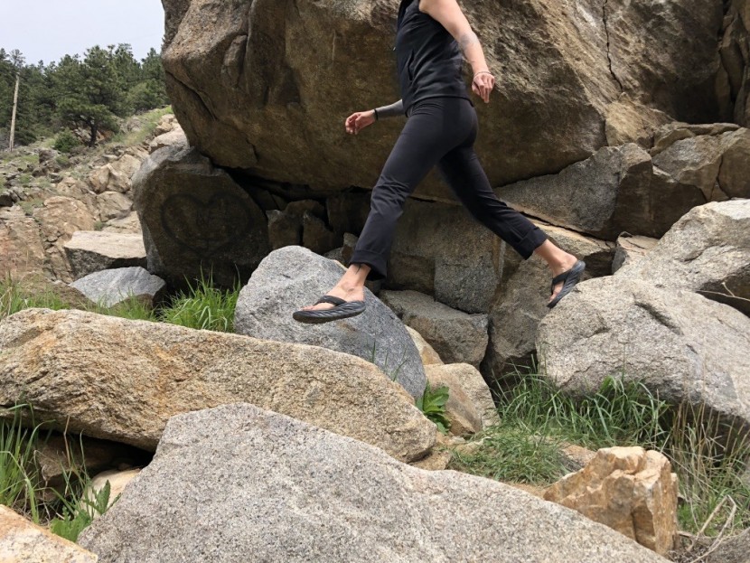 hoka ora recovery flip for women - this is a supportive and stable shoe for sure, though these...