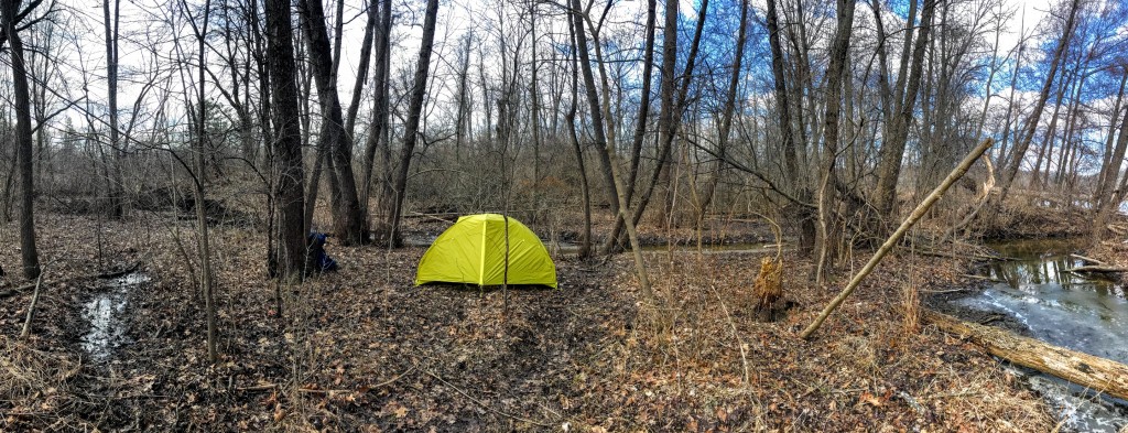 marmot tungsten ul2 - this tent is a good choice for an overnight.