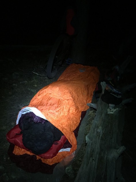 bivy sack - the only way to test the comfort of a bivy in the real world is to...