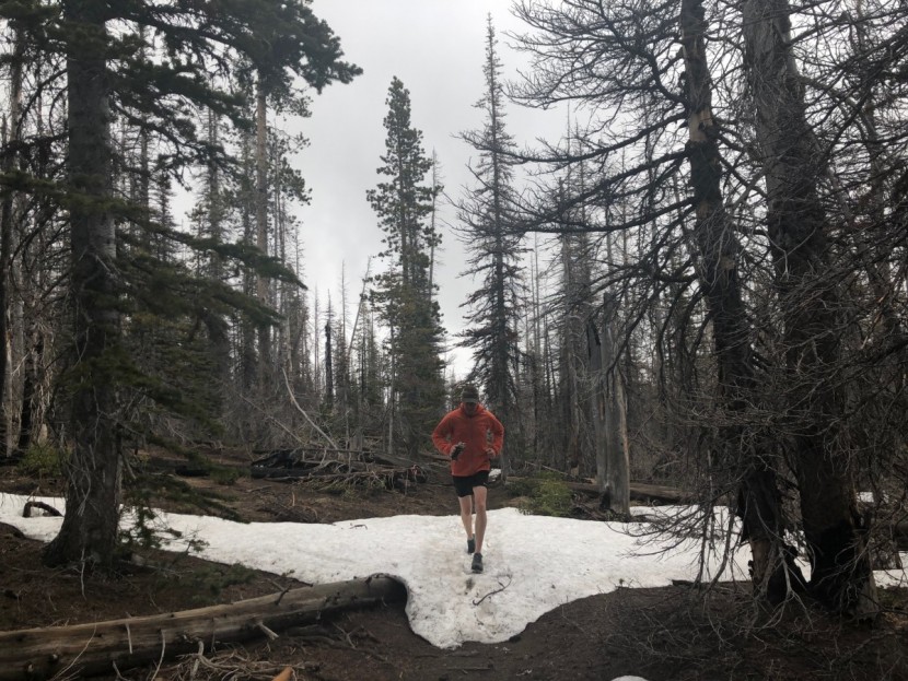 scarpa spin ultra - trying to run in the high country before the snow has completely...