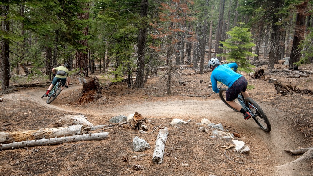 trail mountain bike - out for some comparison testing on the local trails