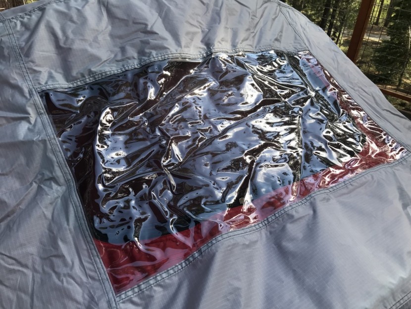 yakima skyrise medium - the windows on top of the rainfly aren&#039;t quite transparent enough...